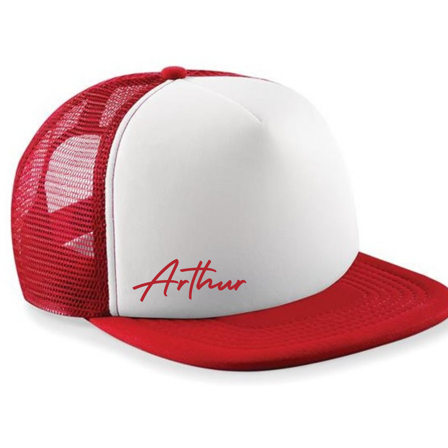 Red Personalised Cap