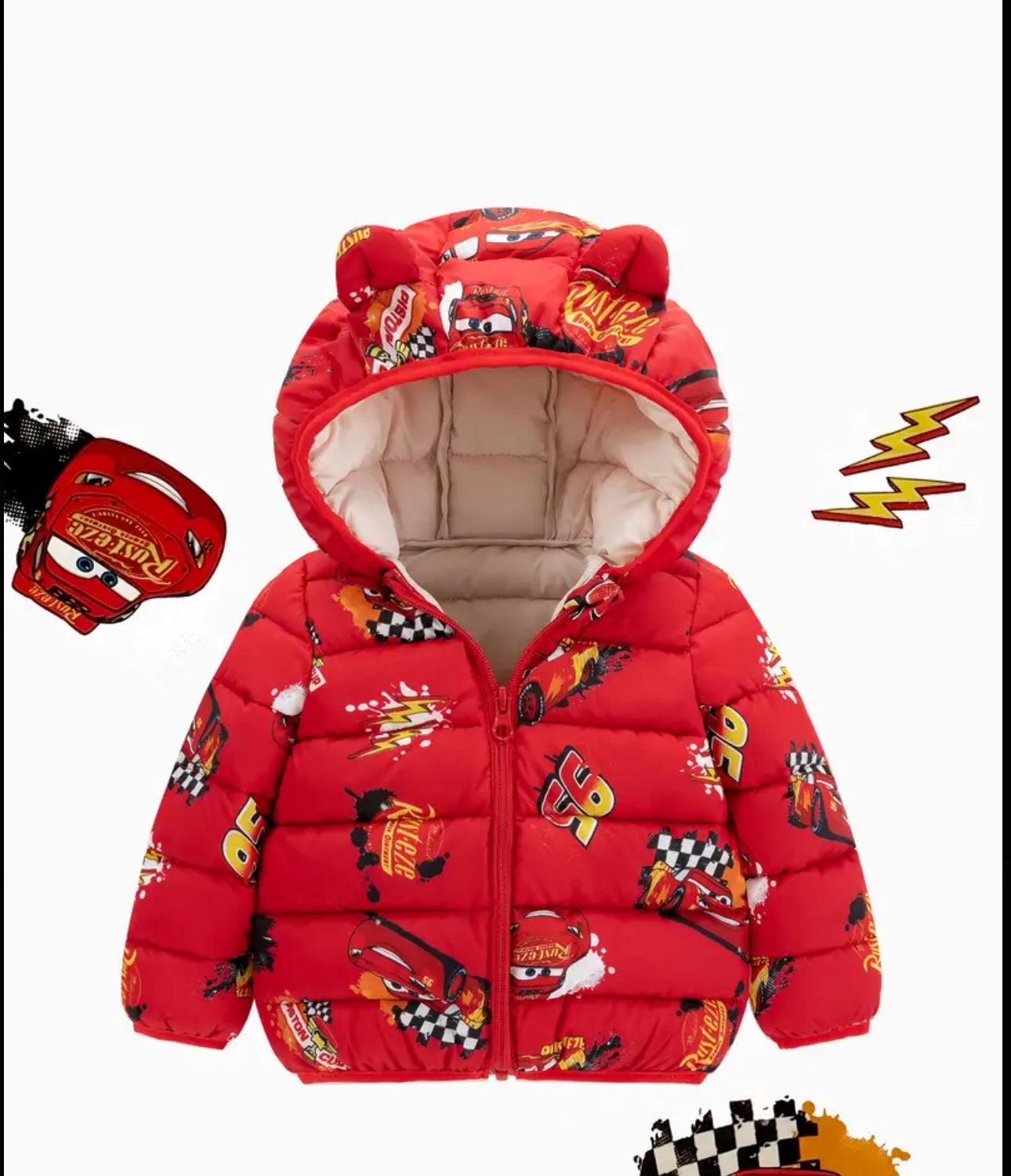 Lightening cars coat