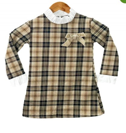 Plaid Bow Dress
