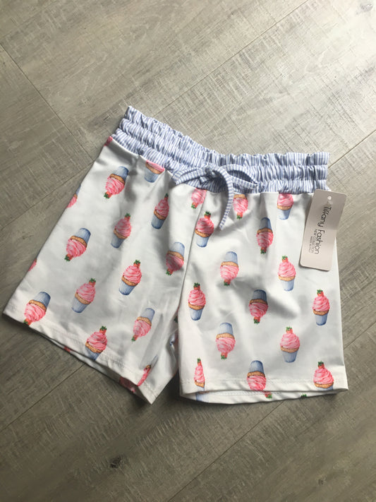 Cupcake swimming shorts
