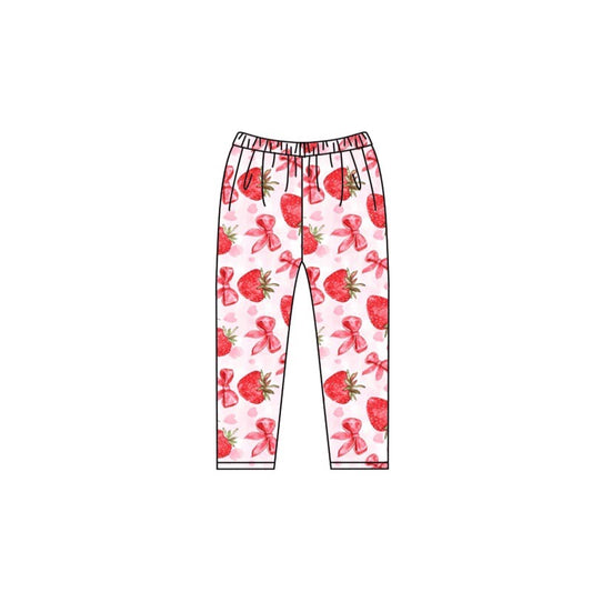 Strawberry & bows Lilly’s boutique exclusive leggings collection