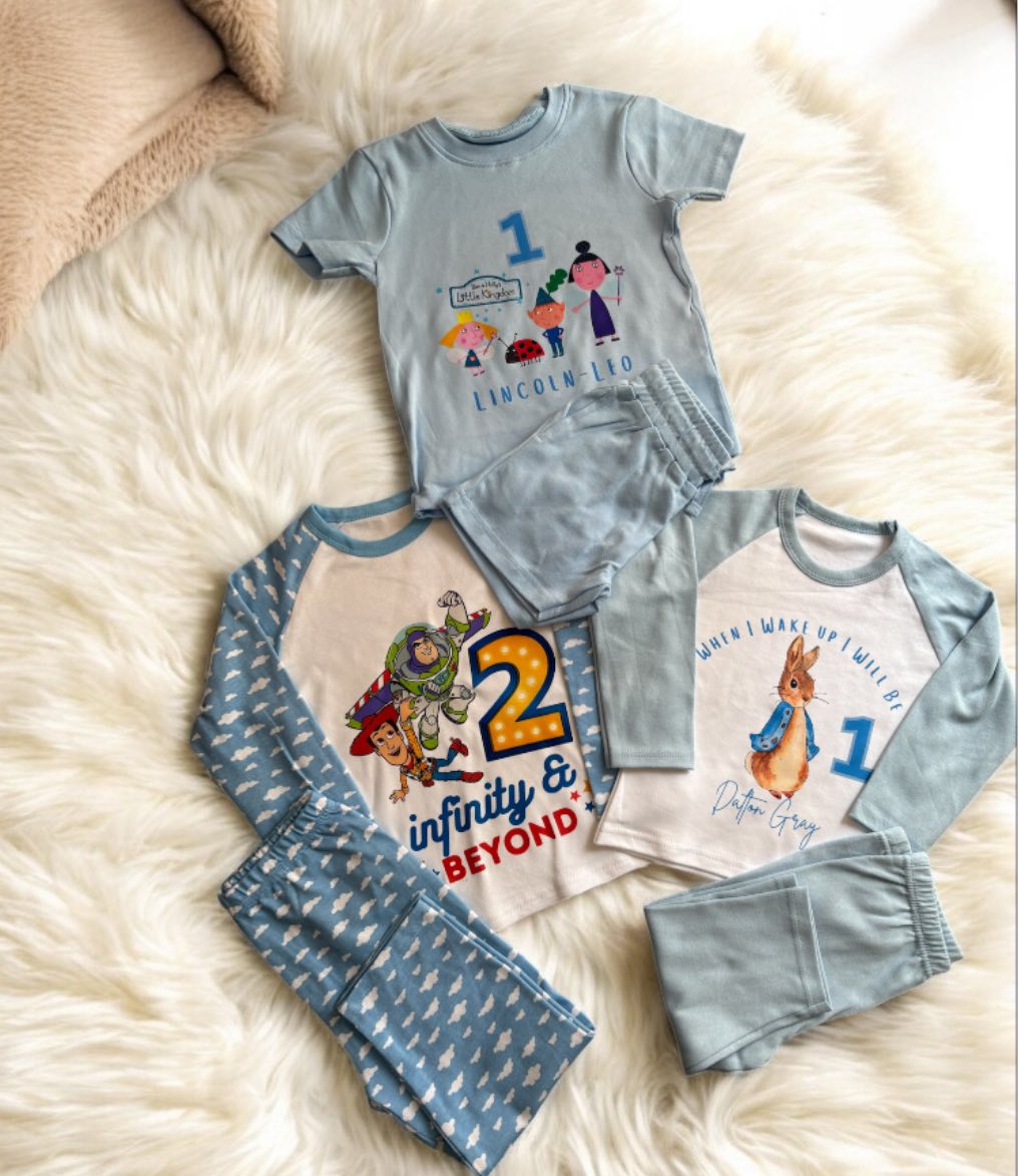 CREATE YOUR OWN BIRTHDAY PYJAMAS