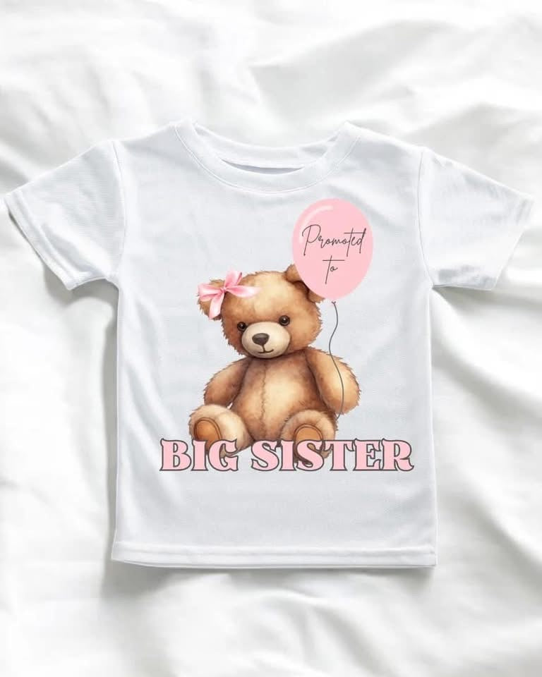 Promoted to t-shirt (brother or sister option)