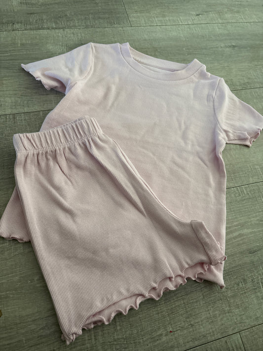 Ribbed shorts set 4/5