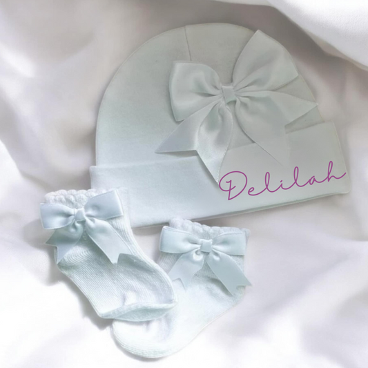 Personalised Hat & Sock Set
