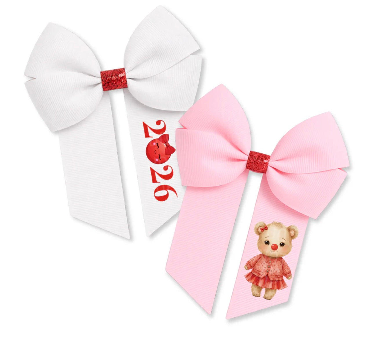 PACK OF 2 RND BOWS