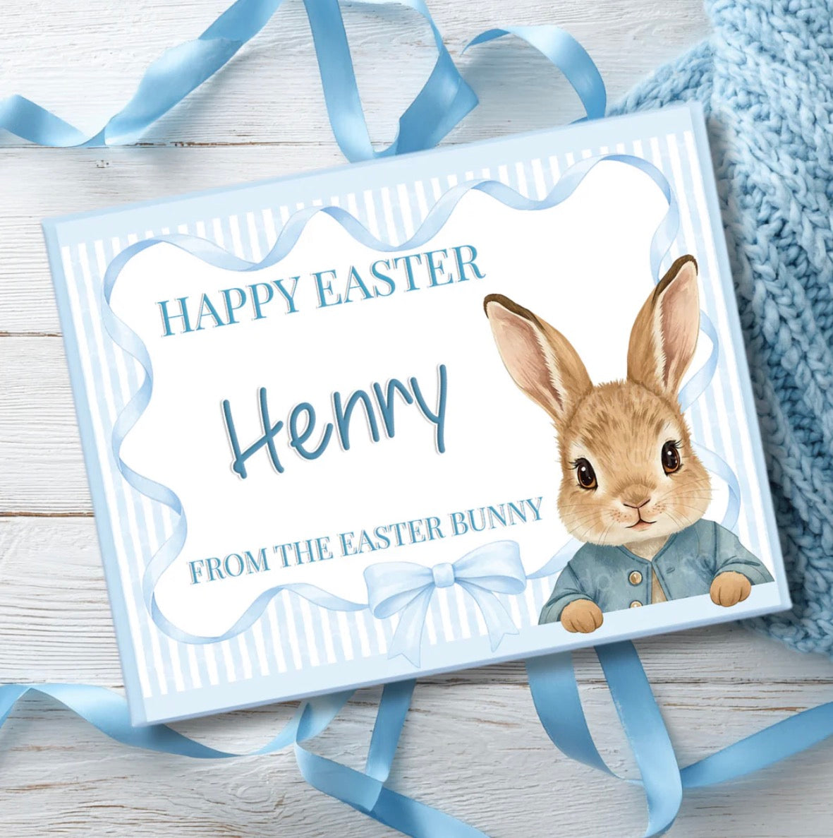 PERSONALISED MAGNETIC EASTER BOX