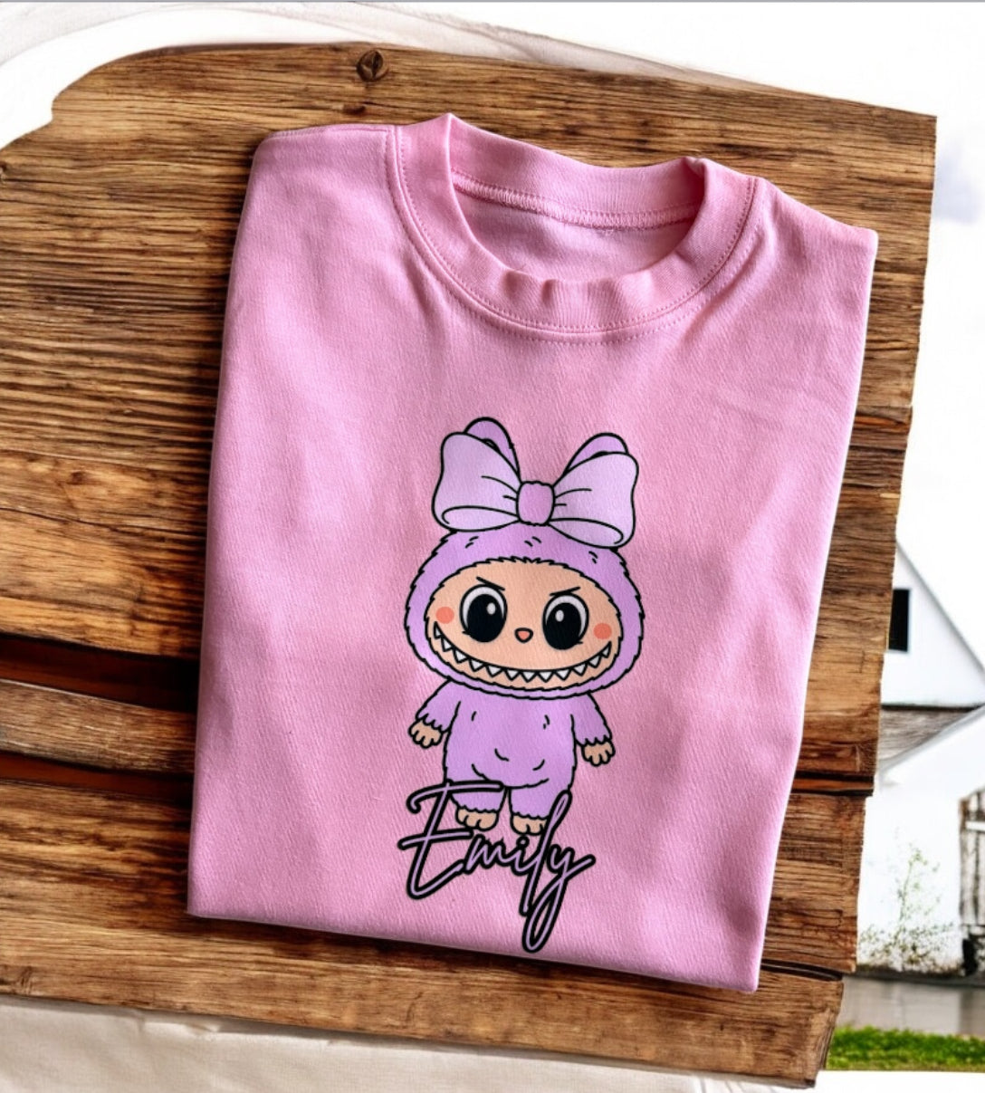 Personalised Labubu T shirt
