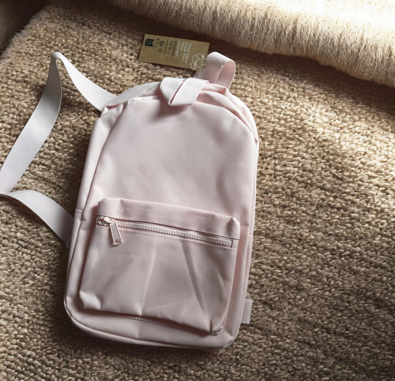 BLUSH PINK BACKPACK