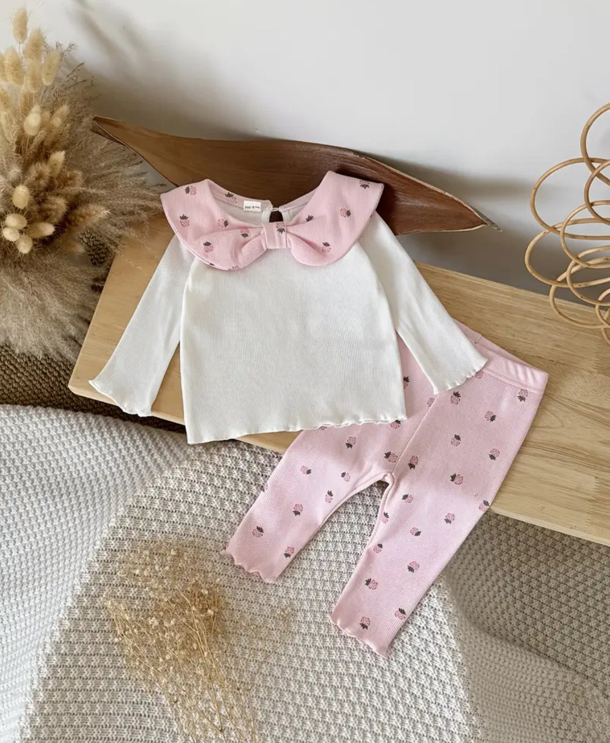 LITTLE LADY BUG LEGGINGS SET