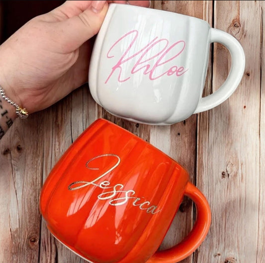 Personalised autumn mug