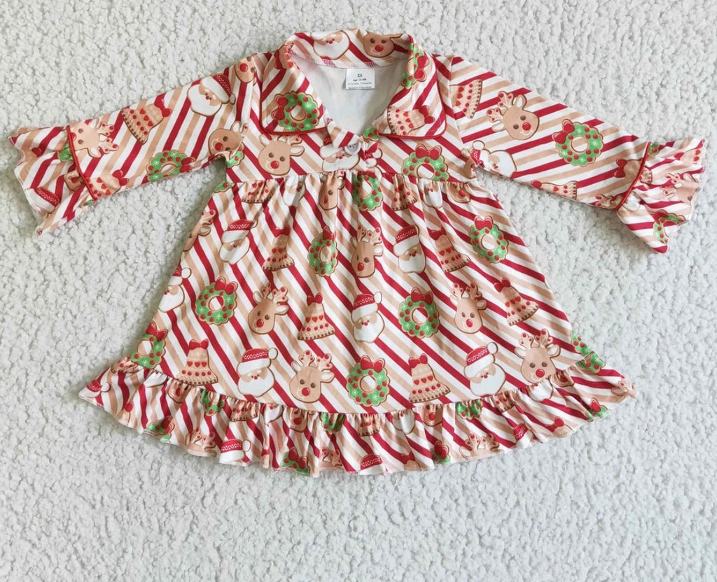 BOY/GIRL MATCHING CHRISTMAS PYJAMA/ NIGHTDRESS