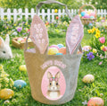 PERSONALISED JUTE EASTER BAG