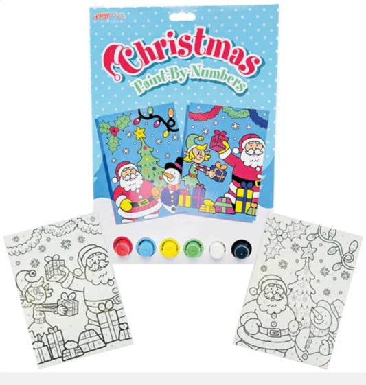 Paint by numbers Christmas set