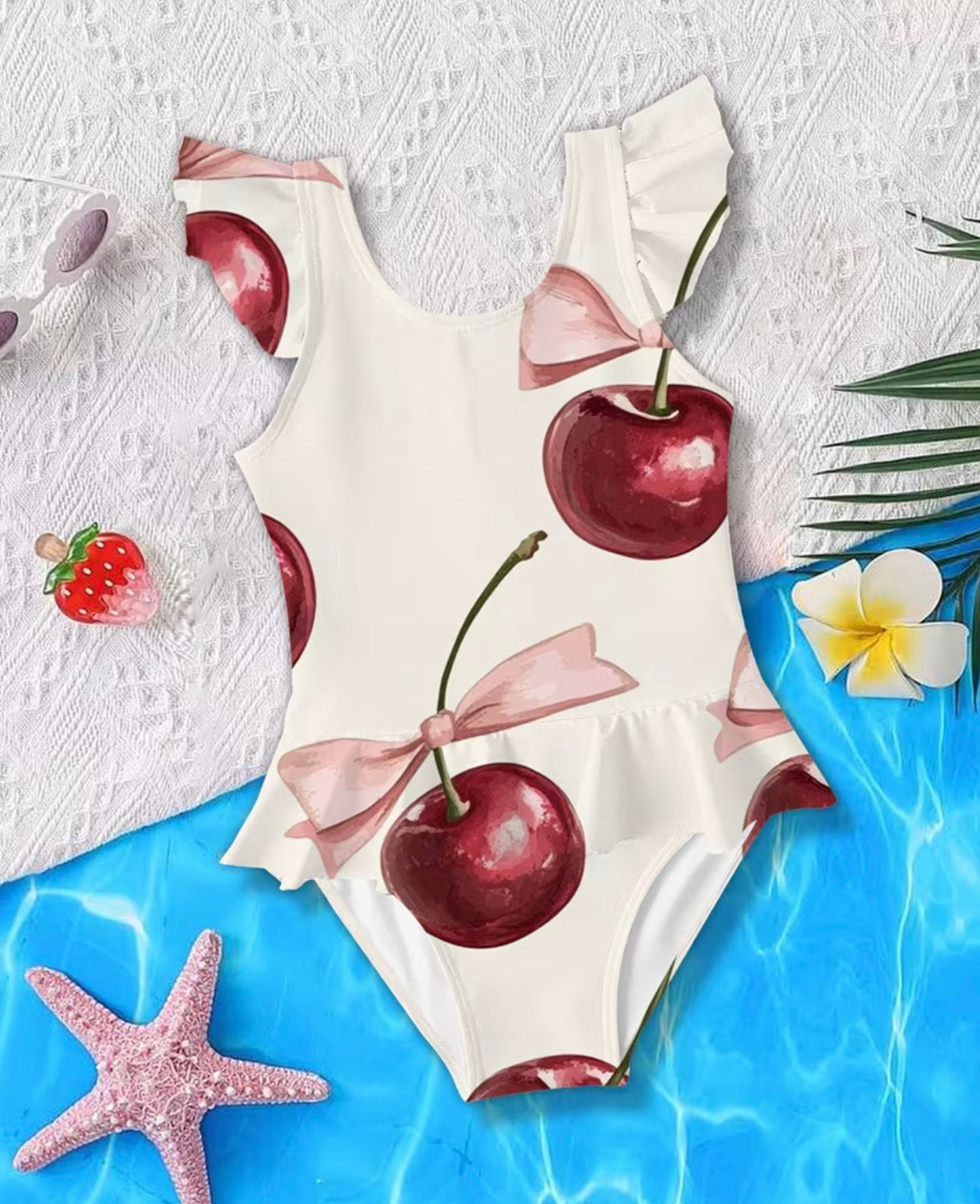 BERRY CHERRY SWIMSUIT
