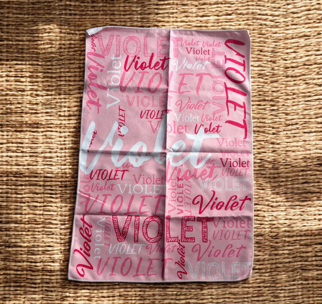 PERSONALISED NAME SMALL TOWEL