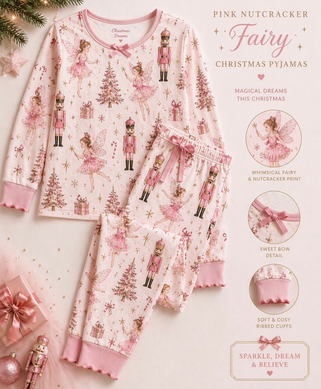 FIVER FRIDAY CHRISTMAS PYJAMAS (4 DESINGS) JUNE DISPATCH