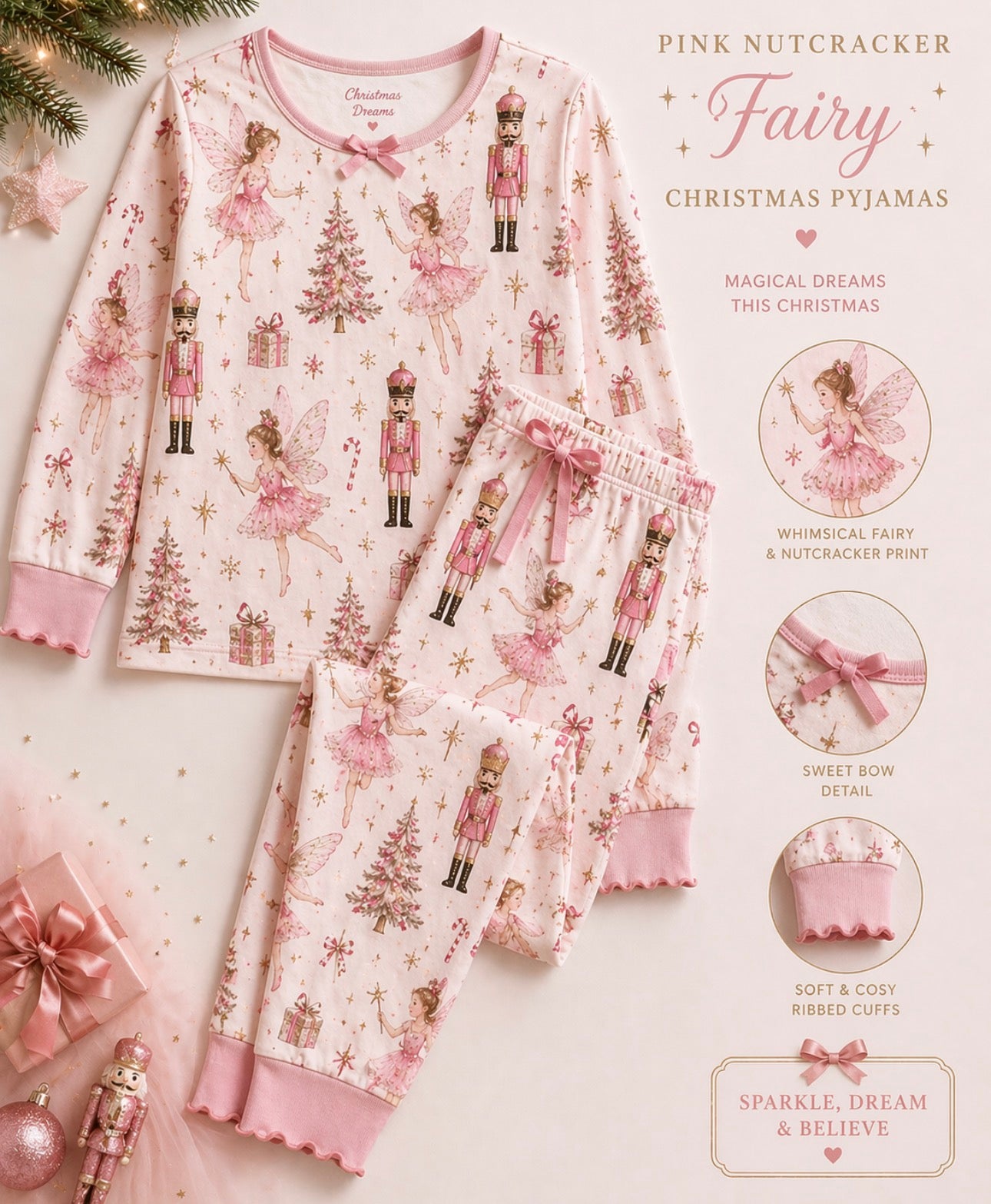 FIVER FRIDAY CHRISTMAS PYJAMAS (4 DESINGS) JUNE DISPATCH