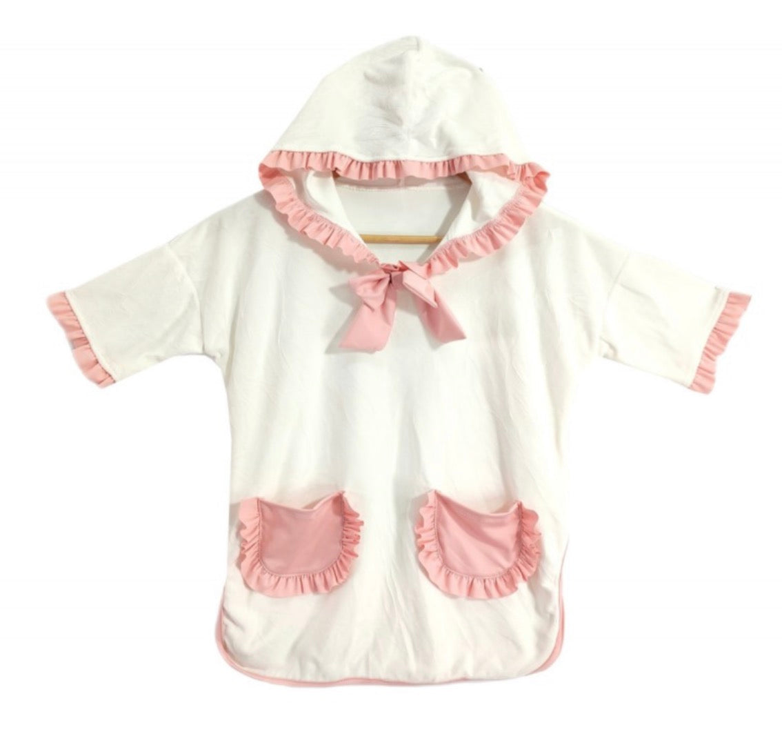 FRILLED SWIM PONCHOS