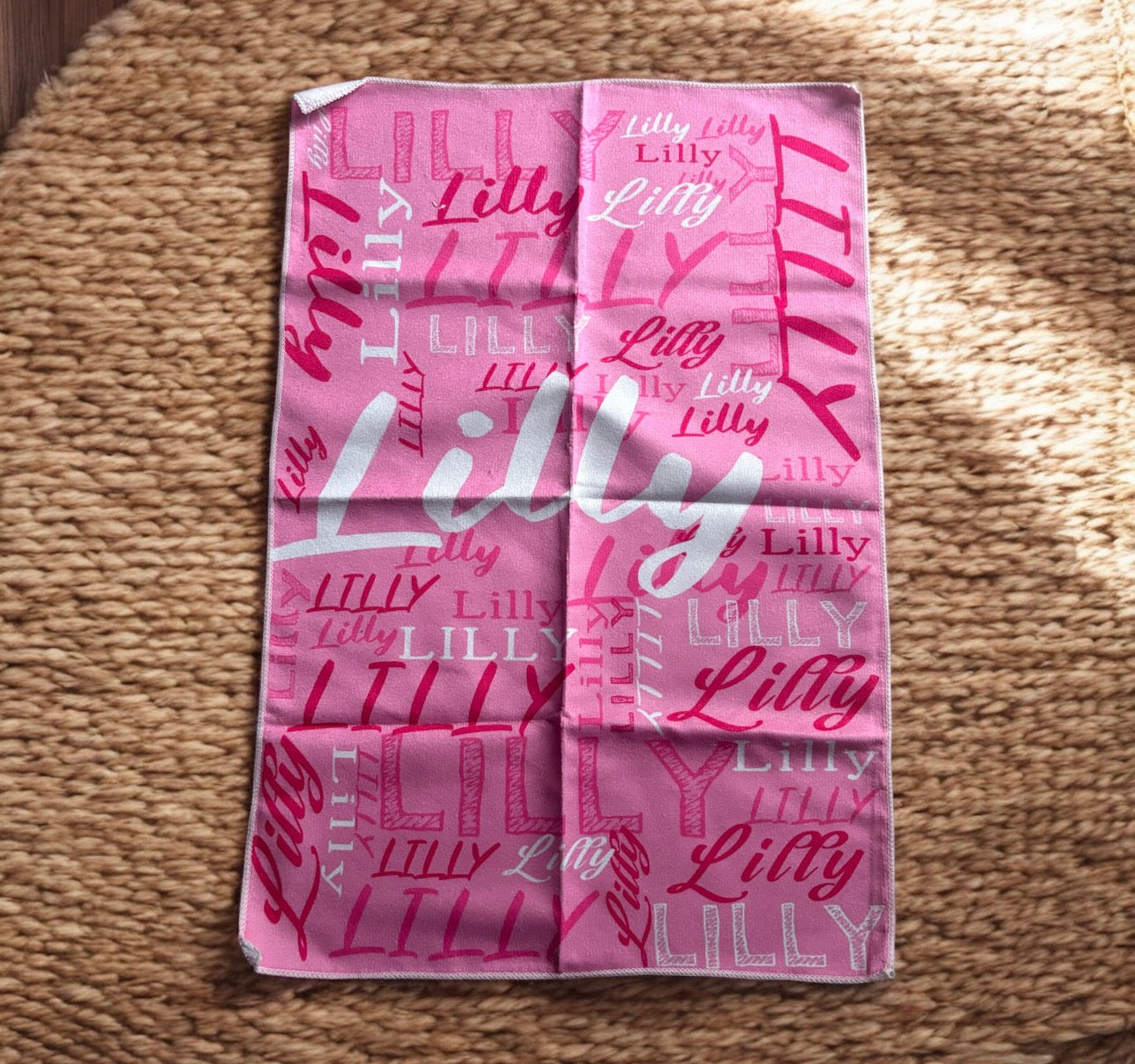 PERSONALISED NAME SMALL TOWEL