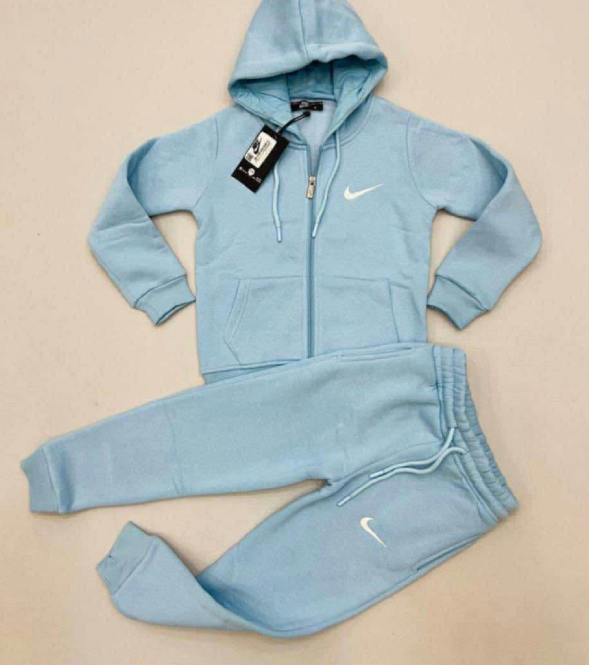 NKE TRACKSUIT - BABY BLUE