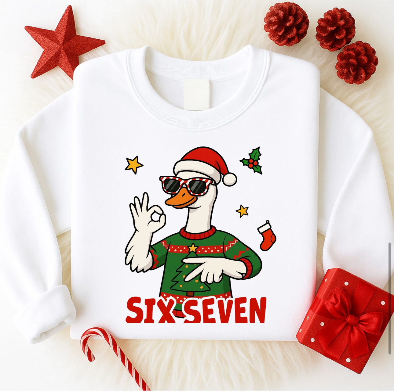 Six seven goose jumper