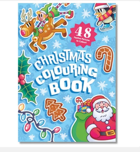 Christmas colouring book