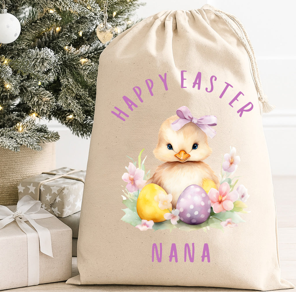 FIVER FRIDAY PERSONALISED EASTER SACKS (multiple designs)