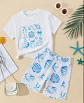 LITTLE SHELL SHORTS SET