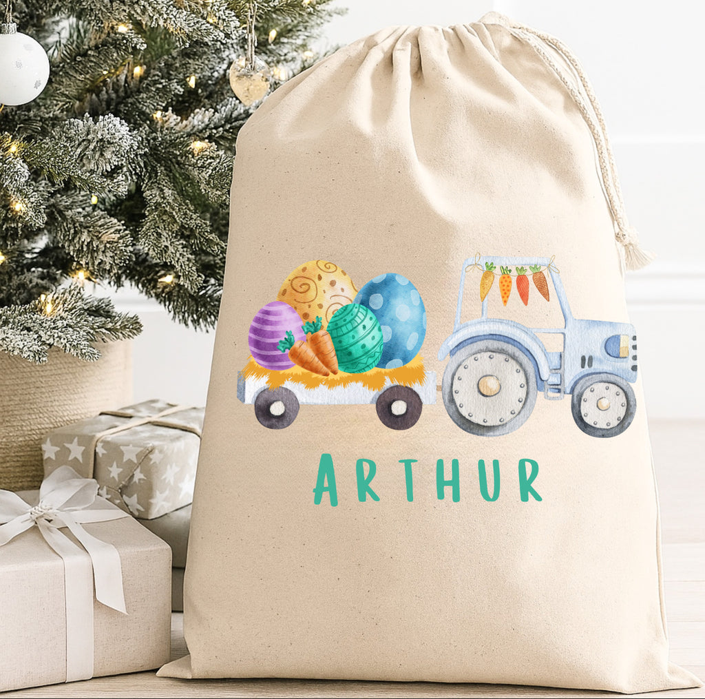 FIVER FRIDAY PERSONALISED EASTER SACKS (multiple designs)