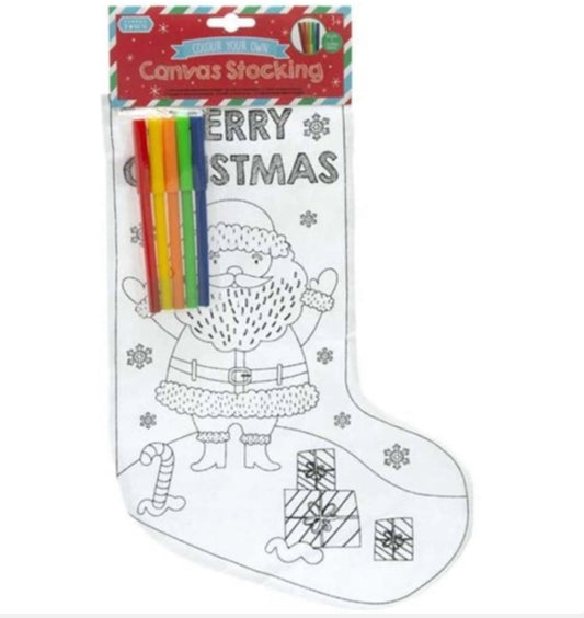 Colour your own stocking