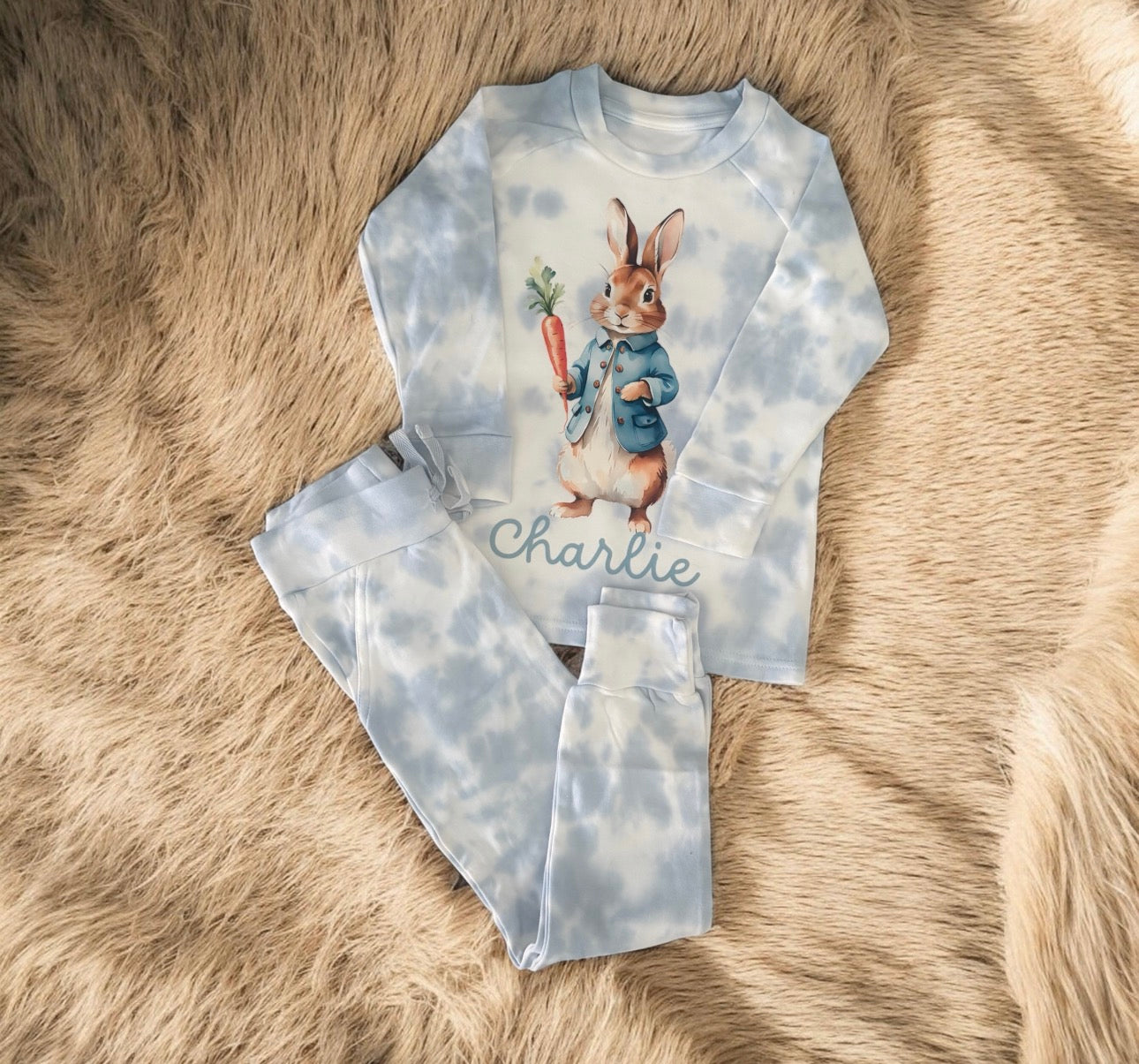 PERSONALISED PETER RABBIT LOUNGESET