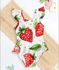 STRAWBERRY PATTEN SWIMSUIT