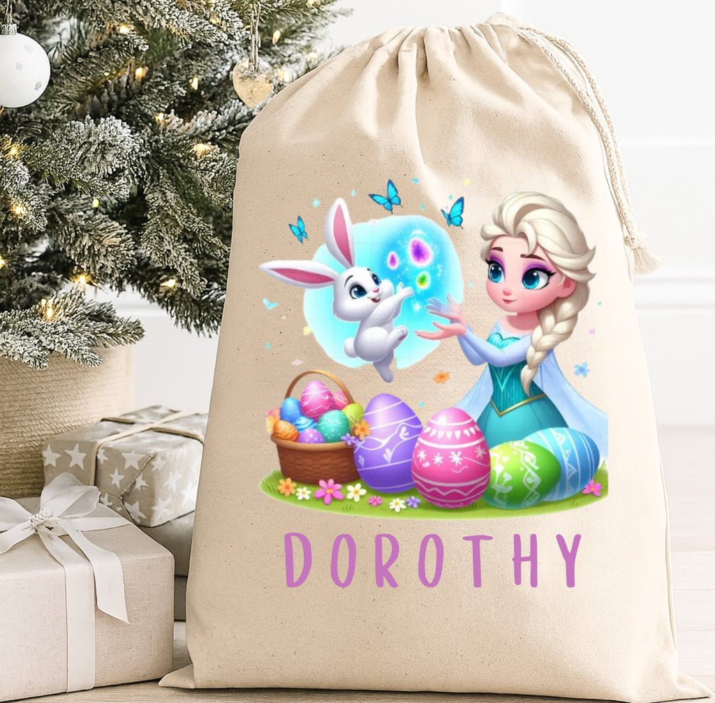 FIVER FRIDAY PERSONALISED EASTER SACKS (multiple designs)