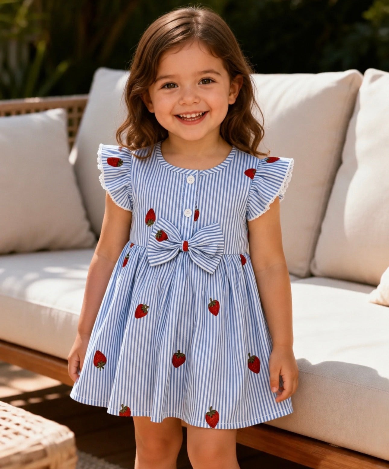 SIMPLE STRAWBERRY DRESS