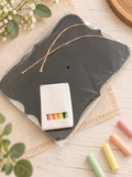 CHALK BOARD AND CHALK SET