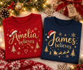 PERSONALISED BELIEVE TSHIRT