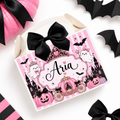 PINK PRINCESS PERSONALISED TREAT BOX - filled
