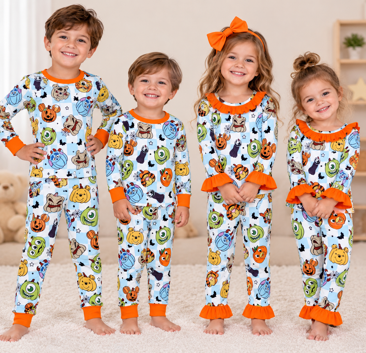 MONSTERS HALLOWEEN PYJAMAS
