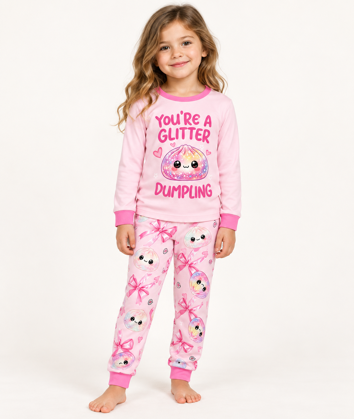YOUR A GLITTER DUMPLING PYJAMAS