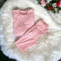 DUSKY PINK PERSONALISED LOUNGESET