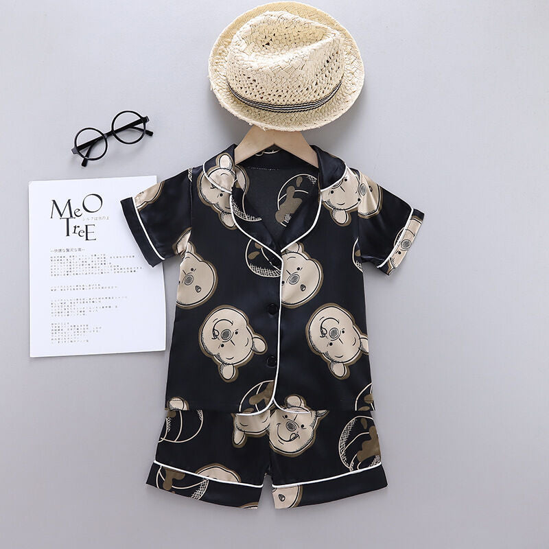 WINNIE THE POOH BUTTON UP PYJAMAS