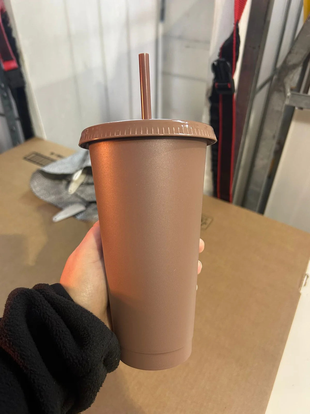 24oz COLD CUP, LID AND STRAW