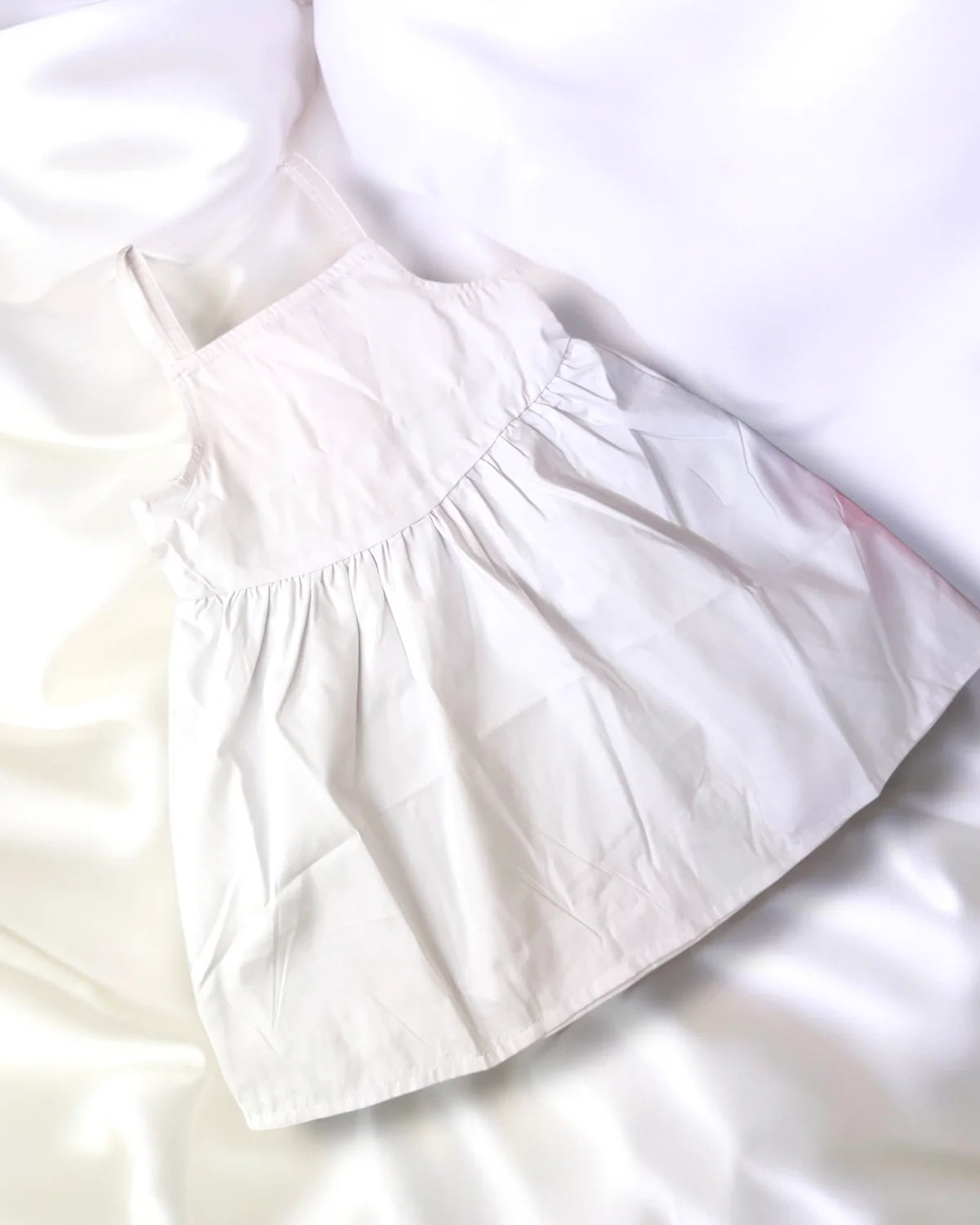 9/10 WHITE STRAP DRESS