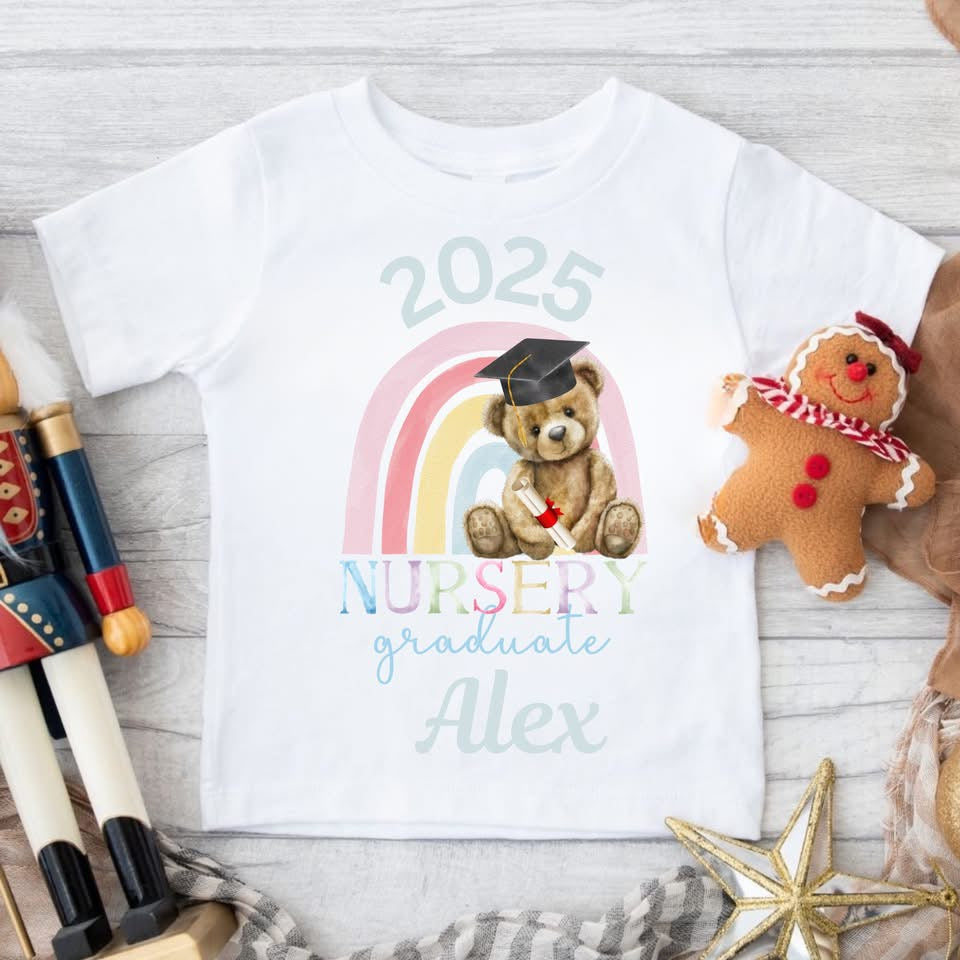 PERSONALISED NURSERY/PRE SCHOOL 2026 LEAVERS T SHIRT