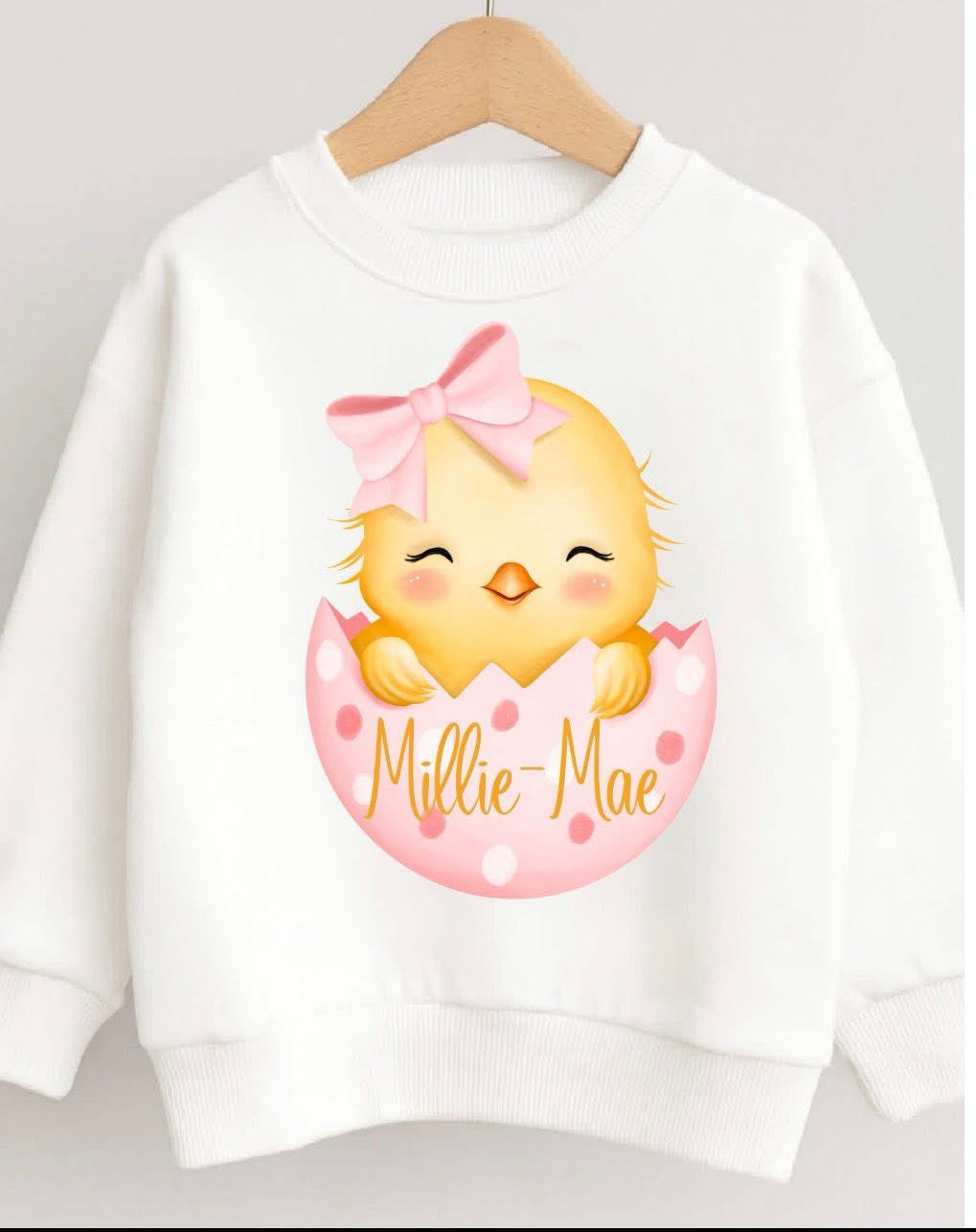 LITTLE CHICK PERSONALISED JUMPER