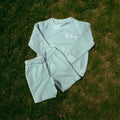 SAGE OVERSIZED SWEATSHIRT AND SHORTS SET