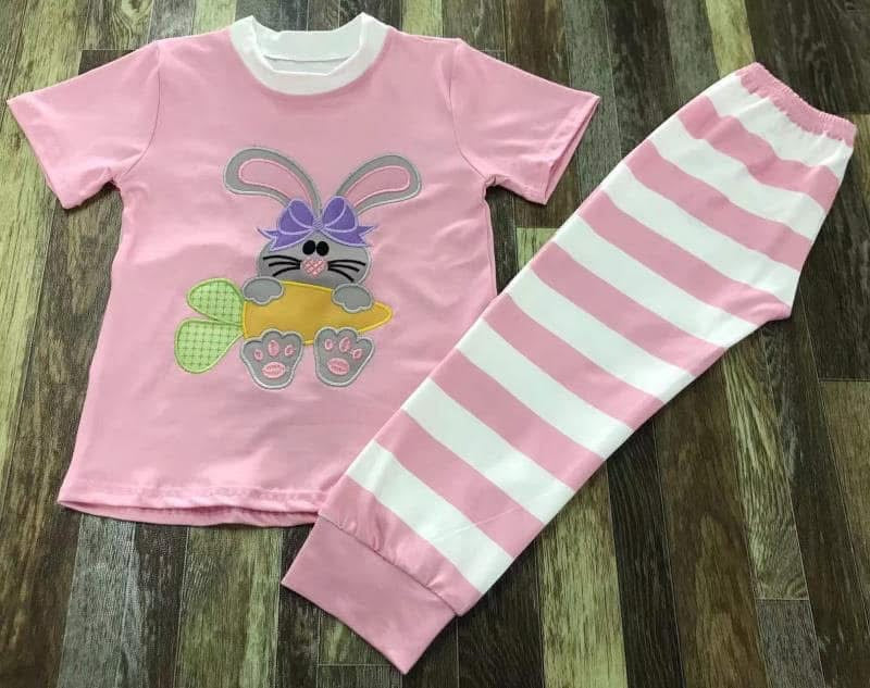BOY/GIRL MATCHING EASTER STRIPES