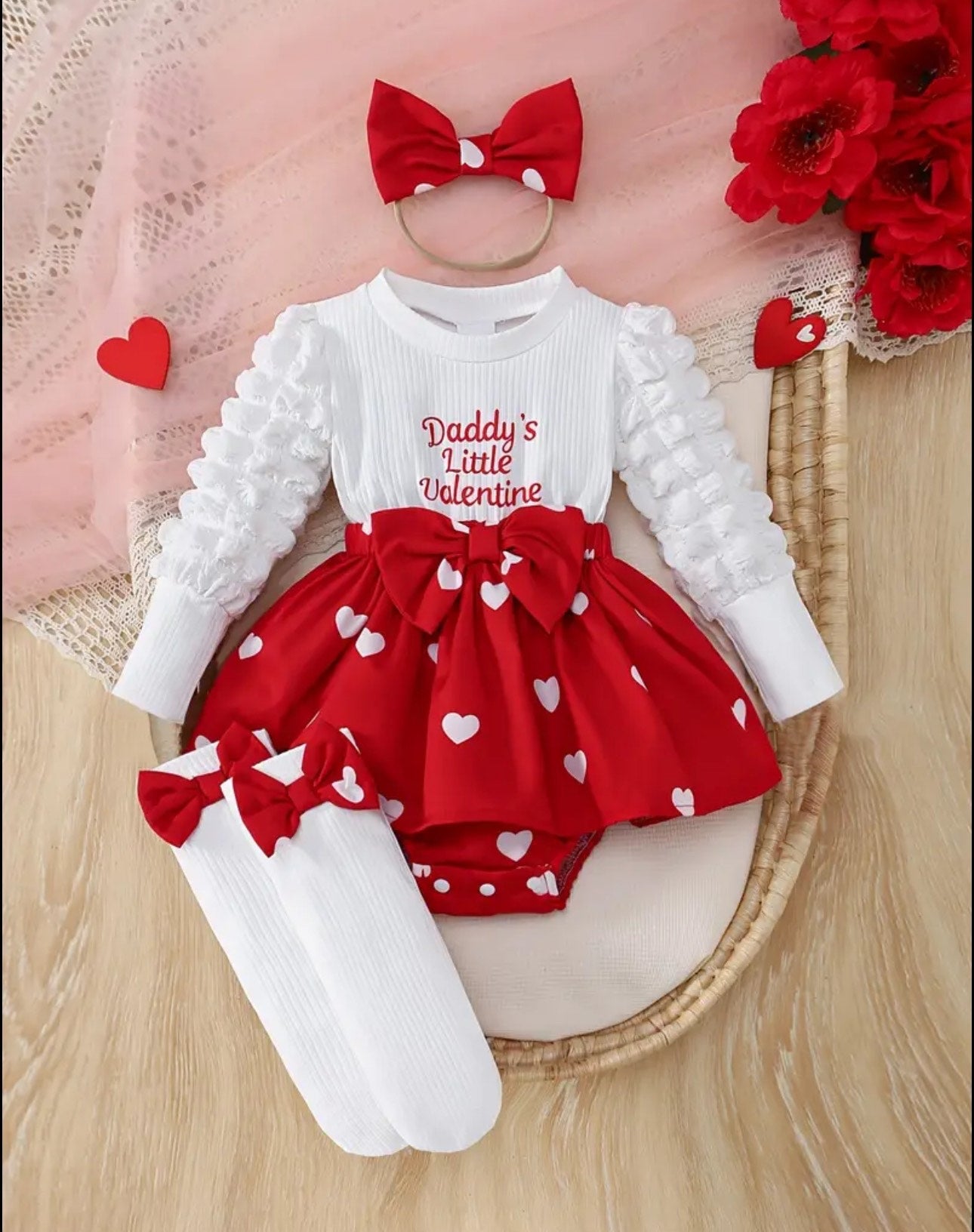 DADDY IS MY VALENTINE 3 PCS SET