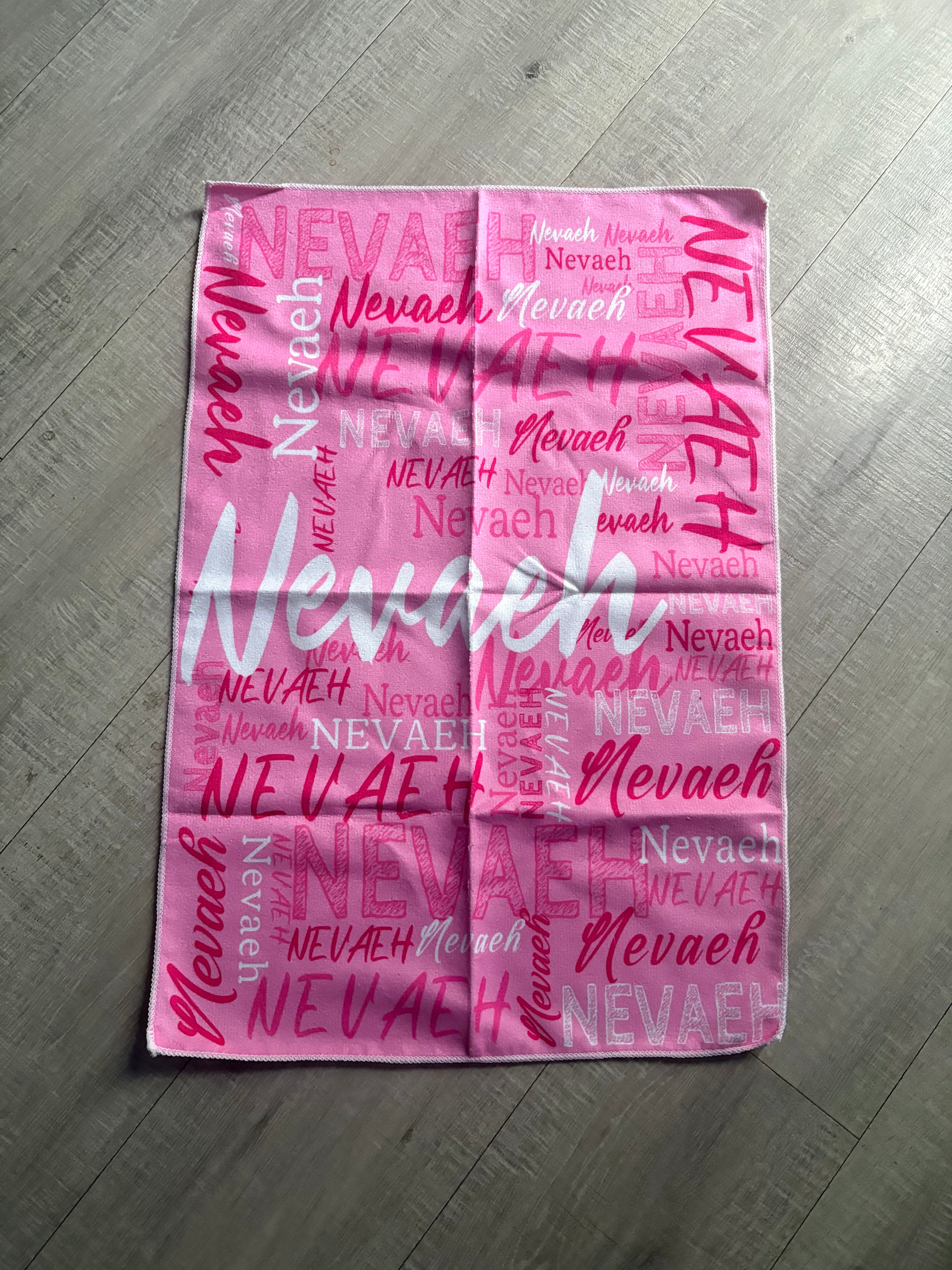 PERSONALISED NAME SMALL TOWEL